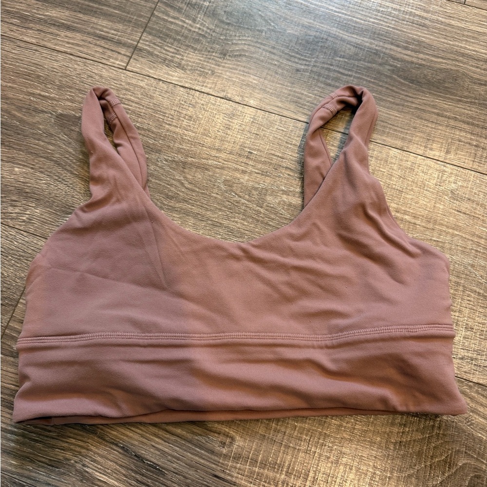 lululemon athletica Dusty Rose Sports Bra
